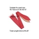 thumbnail image 4 of INSPIRE CHIC Cinturones Obi para Mujer Tallas Grandes Lazo Autoadherente Envolver Ancho Faja Cinturón para Vestidos Rojo 37.40-40.16, 4 of 6