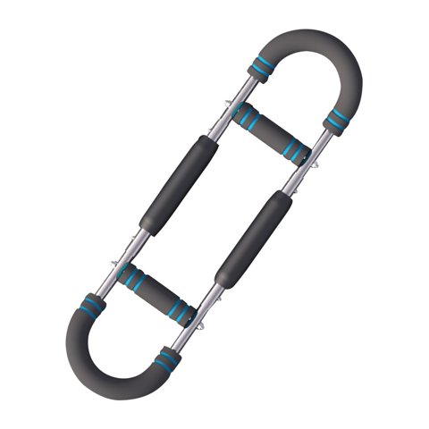 Magideal - Ejercitador De Brazos, Equipo De Entrenamiento Ajustable Para La Parte Superior Del Cuerpo, Fortalecedor De Brazos Para El Hogar, Ejercitador De Pecho Azul Cielo