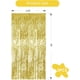 thumbnail image 2 of 3 cortinas con flecos de oropel metálico dorado, 1 m x 2 m, serpentinas doradas para fotomatón, accesorios para fotomatón, para fiestas, despedidas de soltera, cumpleaños, Navidad y Año Nuevo., 2 of 7