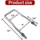 thumbnail image 4 of Portallanta de repuesto Liamoy 20‑36 cm con recubrimiento de zinc – Montaje lateral, 4 of 6
