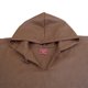 thumbnail image 3 of Poncho Soft Capucha 100% Lana- Largo - Café, 3 of 4