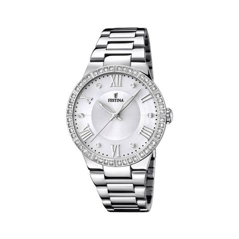 Reloj F16719/1 Festina Plateado Mujer Boyfriend Collection