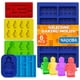 thumbnail image 1 of Moldes de silicona para chocolate NADOBA Fun Robot & Brick, 6 unidades, 1 of 9