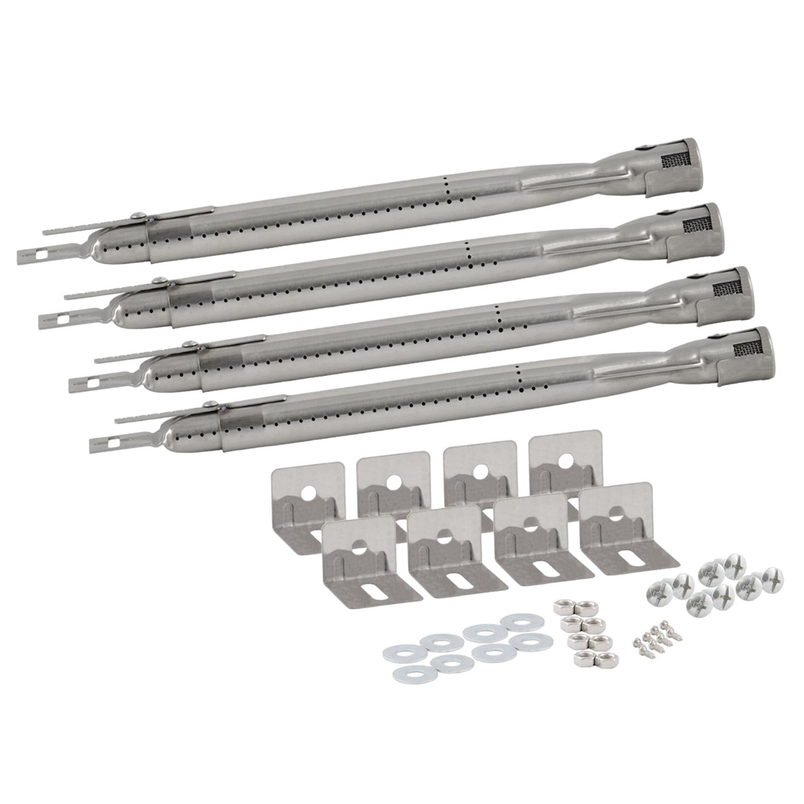 Magideal - 4 Piezas Quemadores De Tubo De Parrilla De Gas Tubos De Quemador De Parrilla Quemadores De Tubo De Parrilla De Gas Para Suministros De Barbacoa, Fácil Estilo A