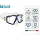 thumbnail image 2 of Máscara Cressi Horizon de 4 lentes, transparente y cian hielo para bucear, 2 of 7
