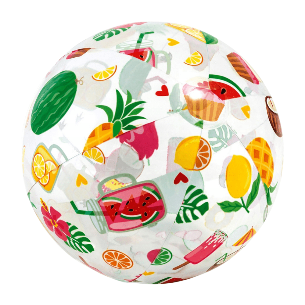 Pelota Inflable Intex Tropical 51 Cm Lively Print Ball