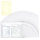 thumbnail image 1 of Bolsa de Almacenamiento de Plástico Hukado para Sellos Transparentes y Troqueles (30 piezas), 1 of 6
