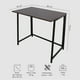 thumbnail image 3 of Escritorio Plegable Top Living Wengué Compacto Industrial, 3 of 11