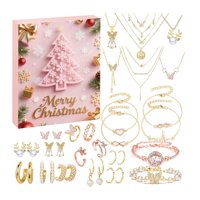 Bothyi - Calendario De Adviento De Joyería De Moda Para Fiestas Para Mujeres, Adultos, Esposas Y Amigos