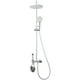 thumbnail image 5 of Columna Ducha Teclado Monomando 4 Funciones Plato Redondo Cromado, 5 of 8