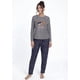 thumbnail image 1 of Pijama de mujer Polar 60.1620M-GRI, 1 of 5