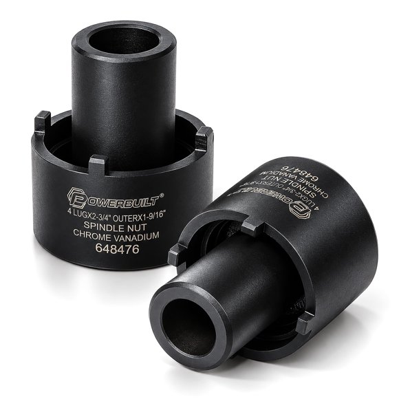 Caja de vaso Powerbuilt 4 pernos 7 cm 1/2" negra