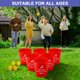 thumbnail image 5 of Set de juego al aire libre Aivalas Yard Pong con 12 cubos y 4 pelotas, 5 of 7