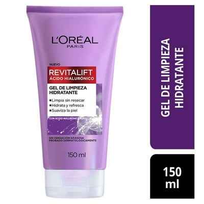 Gel De Limpieza Hidratante Revitalift Ácido Hialurónico 150 Ml L'Oréal Paris