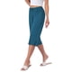 thumbnail image 4 of INSPIRE CHIC Pantalones Cortos de Pijama de Mujer de Cintura Alta Viscosa Cómodos Suaves a la Rodilla con Bolsillos X-grande Azul Lago, 4 of 6