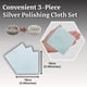 thumbnail image 5 of Set Art Clay Silver de 50 g de arcilla y jeringa de 10 g con 3 puntas y paño, 5 of 7