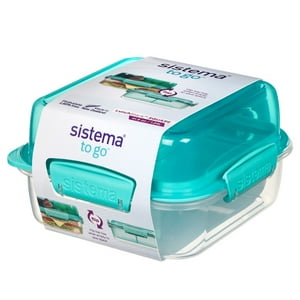 Contenedor Hermético Apilable Lunchstack™ 1.24 L Sistema® To Go