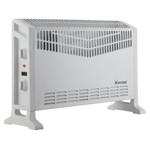 Kendal - Calefactor Convector Turbo Electrico 2000W Blanco Kch-2020