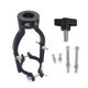 thumbnail image 4 of Adaptador De Broca Para Agujeros Cuadrados, Resistente, Accesorio Para Máquina Perforadora, Prensa De Taladro, Color Negro, Con 5 Piezas, 4 of 5