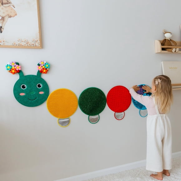 Panel Sensorial de Pared ATA zooz Caterpillar 3+