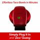 thumbnail image 5 of Máquina Eléctrica para Tacos y Tortillas Brentwood TS-257R 750W, 5 of 7