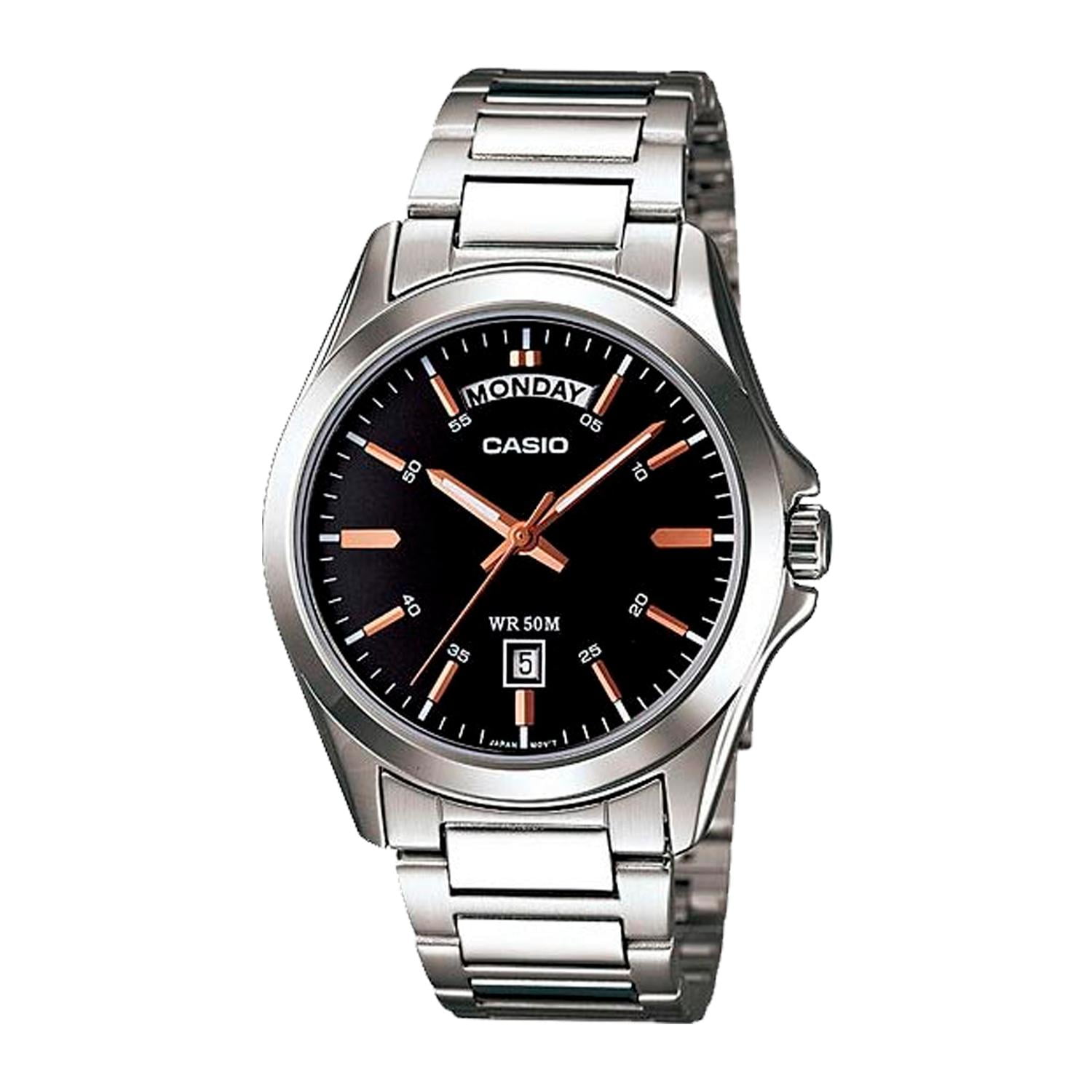 Reloj Hombre Casio Mtp-1370d-1a2vdf Plateado