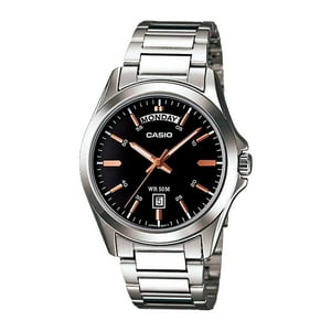 Reloj Casio Mtp-1370D-1A2Vdf Acero Hombre Plateado Plateado