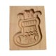 thumbnail image 1 of Cortador De Galletas De Madera, Herramienta Para Hornear Para Navidad, Reunión Familiar, Acción De Gracias, 10 Cm X 8 Cm X 2 Cm, 1 of 5