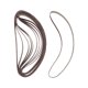 thumbnail image 2 of 10 Piezas 457x13mm Metal Sanding Belt Kit Herramientas clasificadas de la lijadora de la correa de las granadas 80 #, 2 of 3