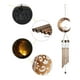 thumbnail image 2 of Campana De Viento Con Luz Solar Luna Decoracion Hogar Jardin, 2 of 7