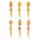 thumbnail image 5 of 6 Uds Golfers Club Plástico Golf Tees Bikini Golf Tees Para Mujeres Principiante Regalo, 5 of 5
