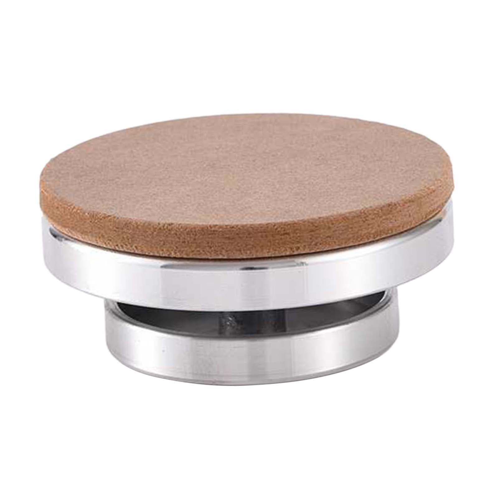 Magideal - Plato Giratorio Con Rueda Para Esculpir, Plato Giratorio, Giratoria Para Cerámica, Para Proyectos De Arte Cerámico, Exhibición De Artículos 11 Cm