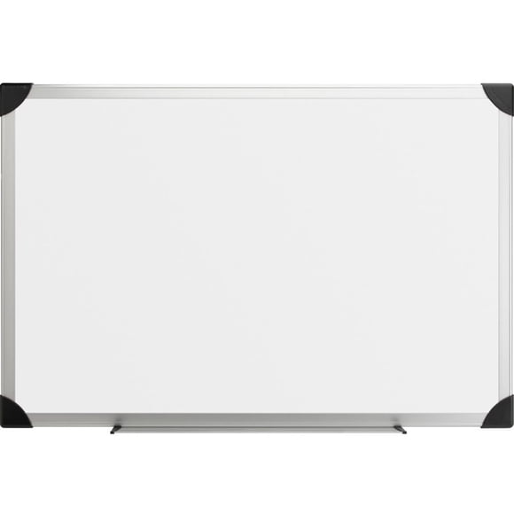 Pizarra Blanca Lorell 61x46 cm Marco de Aluminio Superficie de Estireno