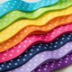thumbnail image 4 of Cinta QingHan 1 cm con lunares - 40 yd colores surtidos, 4 of 7