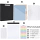 thumbnail image 3 of Carpeta Clipboard SKYDUE PU Tamaño Carta 3 Anillos 1 Negra, 3 of 3