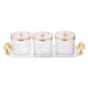 thumbnail image 5 of 3 tarros de almacenamiento para baño, caja contenedora de azúcar con tapa y base de cuchara, adorable tarro de condimentos de azúcar para condimentar Claro, 5 of 5