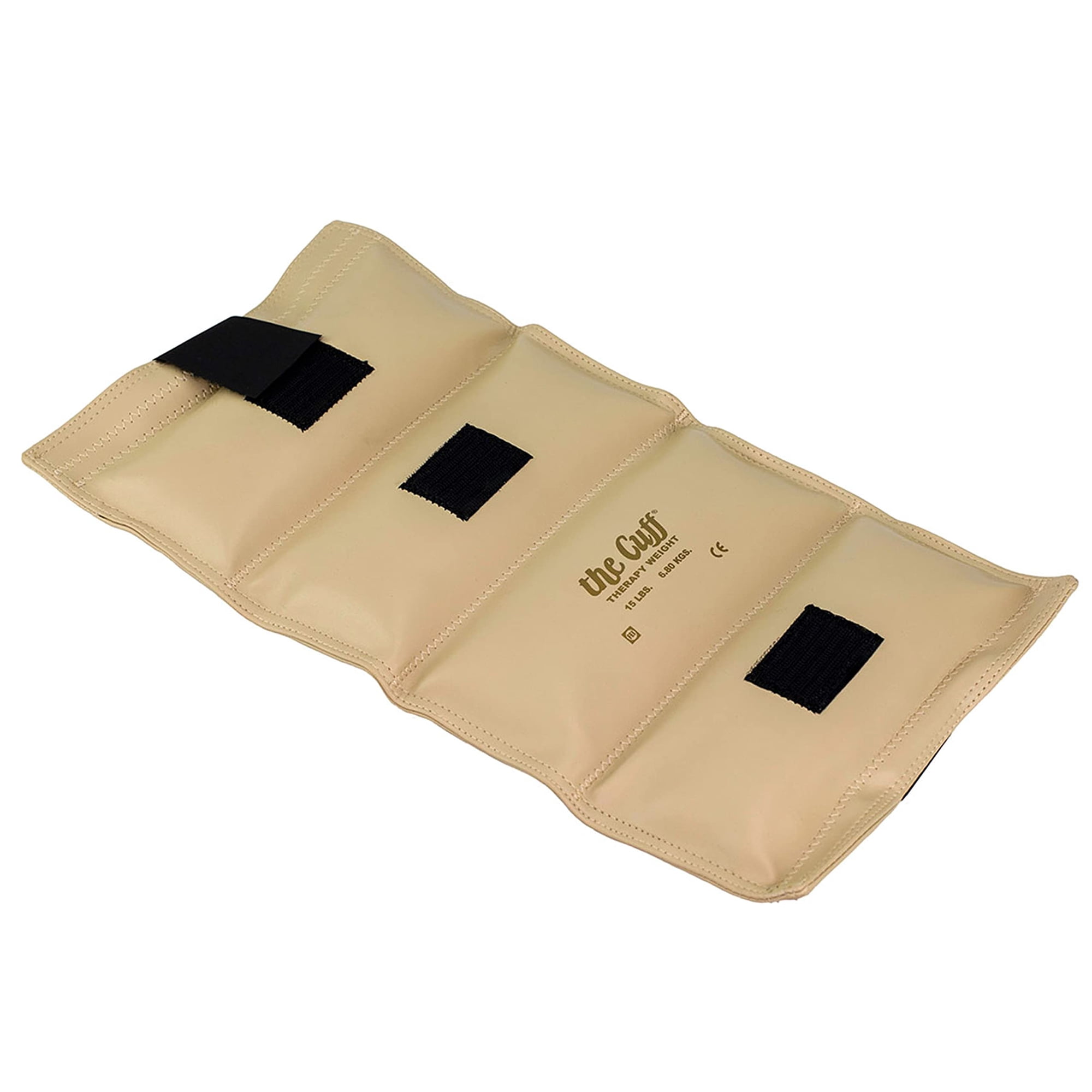 Cando - Brazalete The Cuff Original Con Pesas Para Tobillo Y Muñeca, 6,8 Kg, Color Canela