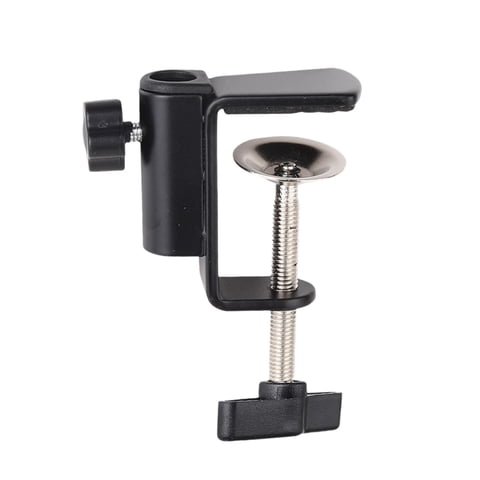 Bothyi - Abrazadera Para Montaje En Mesa De Escritorio, Accesorio, Soporte De Brazo Protector Para Micrófono, Color Negro