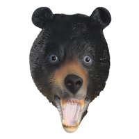 Magideal - Máscara De Carnaval De Oso Realista Máscara De Cabeza De Oso Para La Fiesta De Halloween De Vestuario