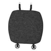 Ioensy - Funda Protectora De Asiento De Coche Para Byd Atto 3 Yuan Plus Cojín Delantero Gris Antideslizante