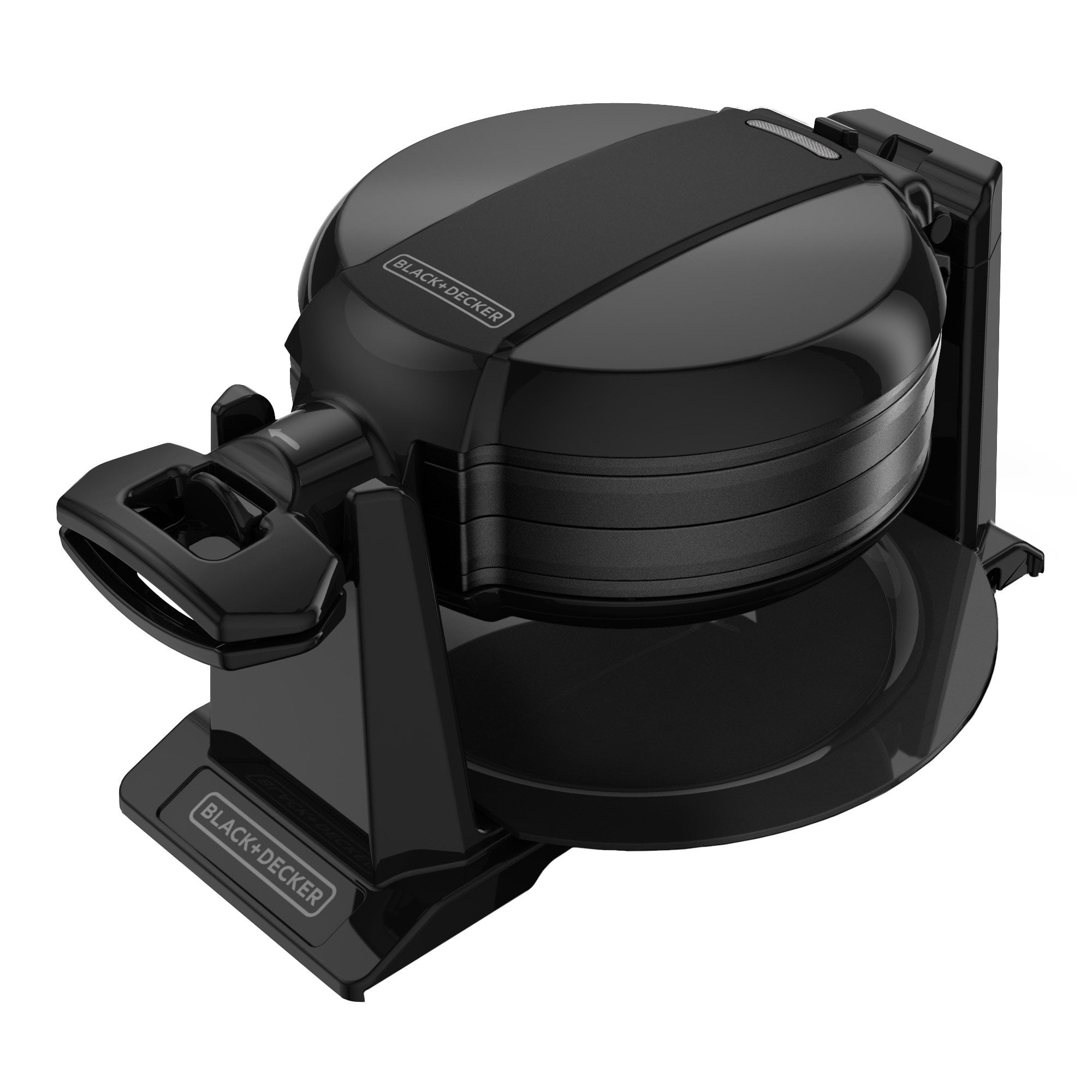 Máquina Para Hacer Gofres Black+decker Giratoria Wmd200b Negra