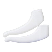 Magideal - Gancho Antideslizante Para La Oreja Para Anteojos, Retenedores De Anteojos De Silicona, Anteojos Ligeros Y Cómodos, Soporte Para Punta De , Agar , Blanco 37 Cm X 18 Cm
