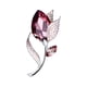 thumbnail image 5 of Broche de flor, alfileres de lujo para escote, joyería elegante, aleación brillante para bolsos, accesorios de ramillete, ropa para niñas, vacaciones Rojo, 5 of 5