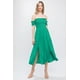 thumbnail image 1 of Vestido Fluido Con Hombros Descubiertos, 1 of 5