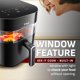 thumbnail image 4 of Freidora de aire T-Fal infrarroja 1800 W, combo de 8 funciones, negra, 4 of 9