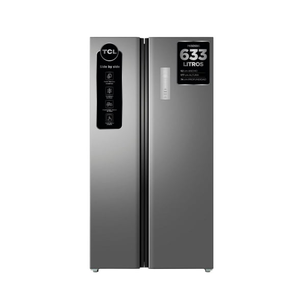 Refrigerador Side by Side TCL 633L P650SBG