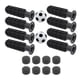 thumbnail image 3 of 8 piezas de empuñaduras de futbolín con tapón de extremo, ligeras, para fútbol de mesa, para niños, de manejo cómodo, con 2 balones de fútbol pequeños, 3 of 5