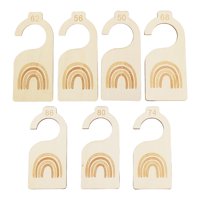 Bothyi - 7 Piezas De Ropa De Bebé Tamaño Percha Organizador Vivero Percha Organizadores Para Armario