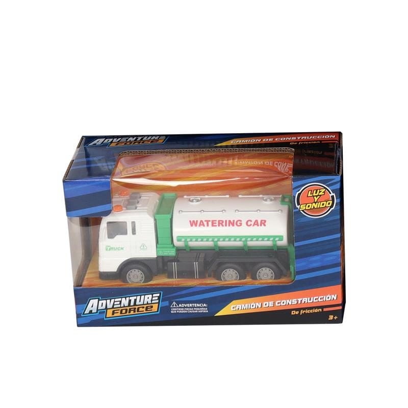 Adventure Force - Camión Agua A Friccion Con Luz Y Sonido.