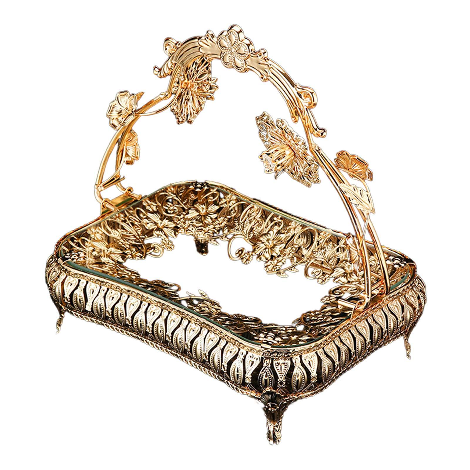 Bothyi - Bandeja De Servicio De Frutas De Lujo, Contenedor De Almacenamiento De Alimentos Para Cocina, Casa De Campo